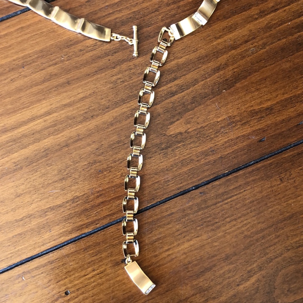 Beautiful gold belt, have hammered, half Sarausky crystals. - Picture 2 of 8